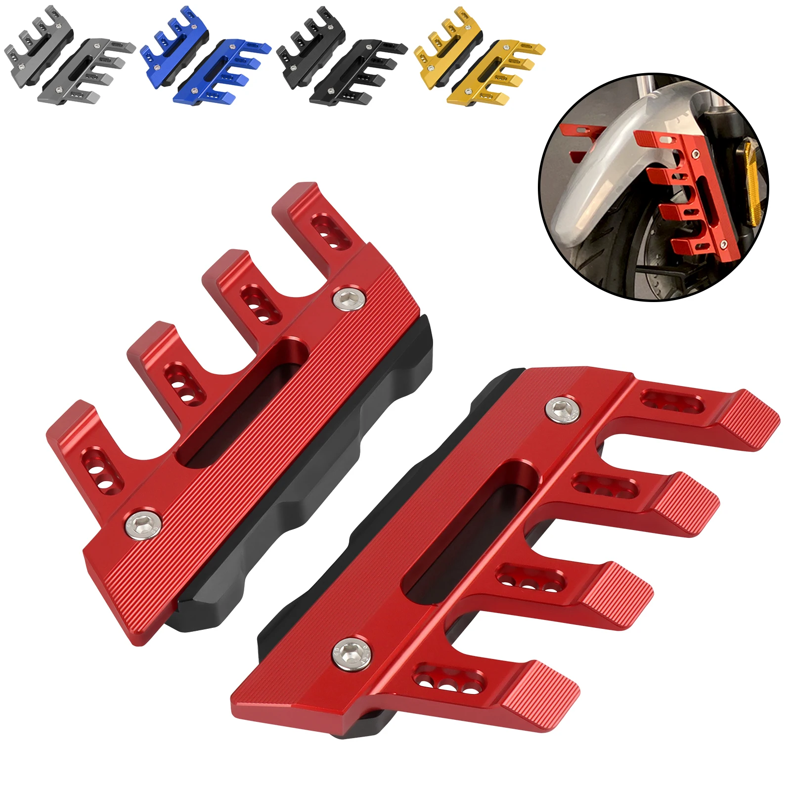 

Универсальный мотоциклетный брызговик для YAMAHA YZFR3 YZF-R3 YZF R3 2015-2021, защита передней вилки, брызговик, ползунок против падения, аксессуары