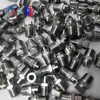 60PCS 3/8 HU 6550 SS Flat Fan Nozzle, stainless steel. For industrial cleaning, professional nozzle. 2