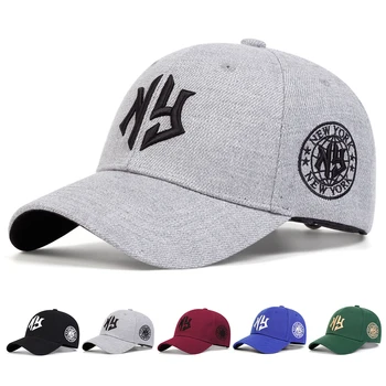 Gorras de béisbol unisex con bordado de letras NG, sombreros casuales ajustables para exteriores para primavera y otoño, sombrero para papá, sombrero protector solar 1