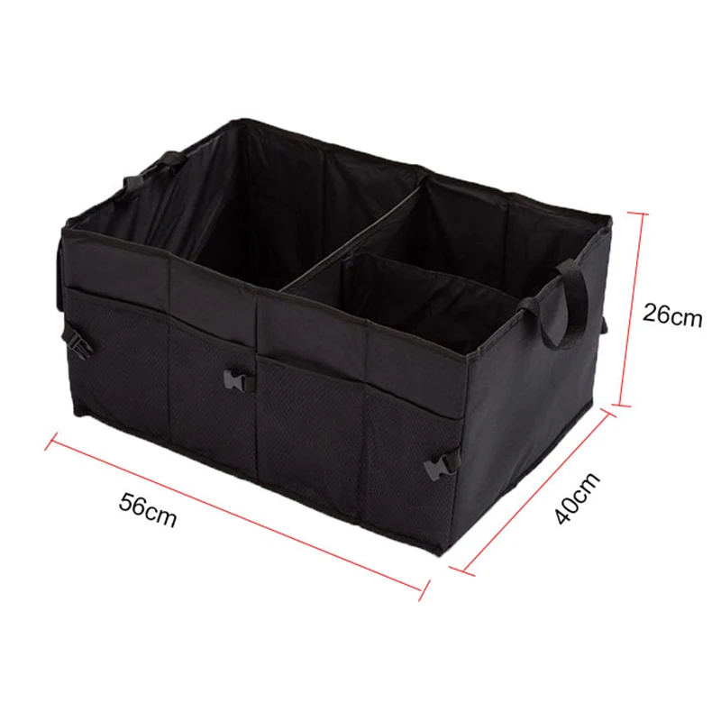 

Car Trunk Organizer Case Auto SUV Traveling Cargo Multipurpose Collapsible Foldable Nylon Auto Trucks Storage Container Trunk Bo