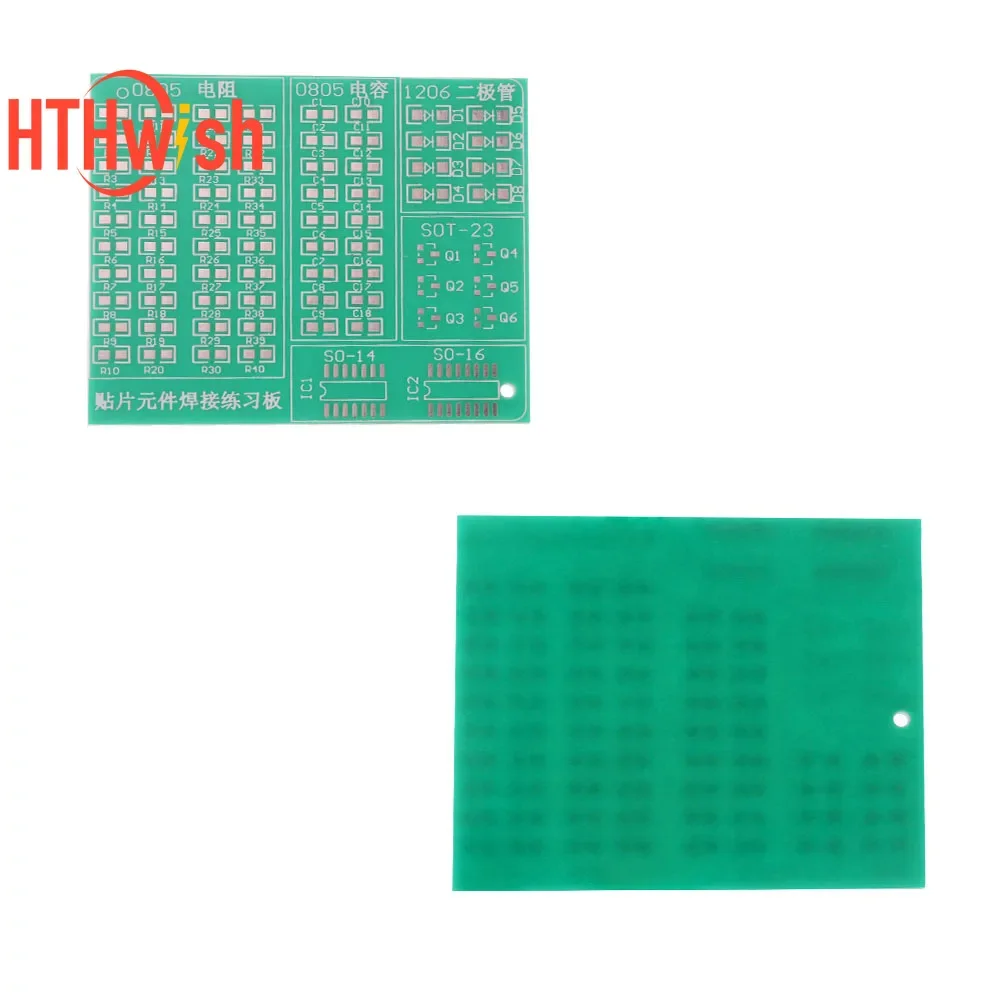 0805 0603 1206 SOT23 IC 부품용 5/10PCS SMD 납땜 연습 보드 키트, 전자 기술용 PCB 트레이닝 보드