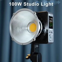 FD FD100D 100W COB LED Light Photography Lighting Outdoor Photo Video Shooting Portable Pocket Light Bowens Mount