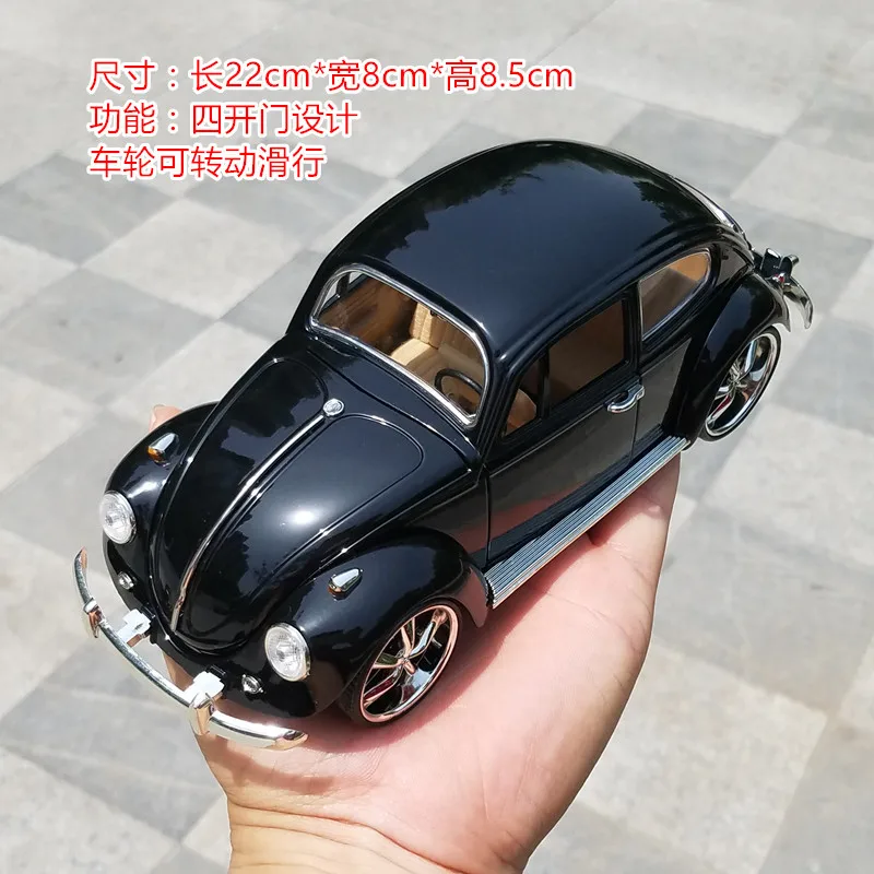 DAMAGED AS-IS 1/18 AUTOart 2002 Volkswagen VW New Beetle Cabriolet