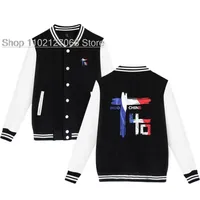 French Band Indochine Rock Baseball Uniform Wave French Band Long Sleeves Hip Hop Sweatshirt Men/women Clothing Streetwear Tops 1