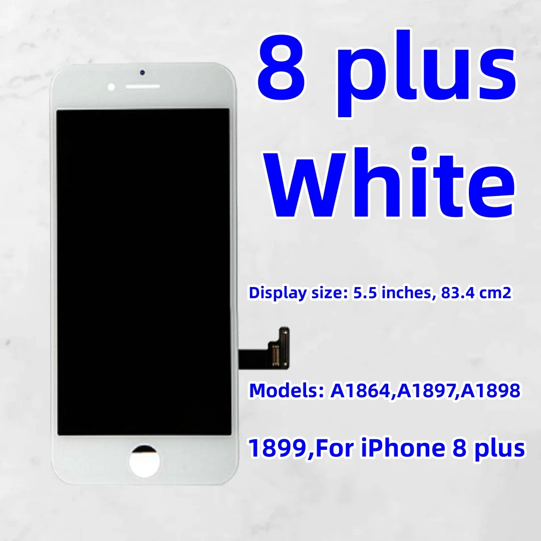 8 Plus White