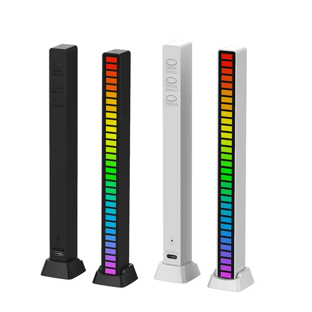 Musik-Rhythmus-Aktivierte LED-Lichtleiste RGB Auto-Ambientebeleuchtung Party-Dekoration