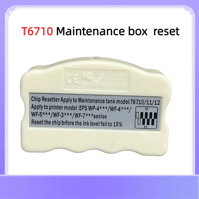 T6710 T6711 Waste Ink/Maintenance Tank Resetter For Epson WP-4010 WP-4020 WP-4023 WP-4090 WP-4520 WP-4530 WP-4533