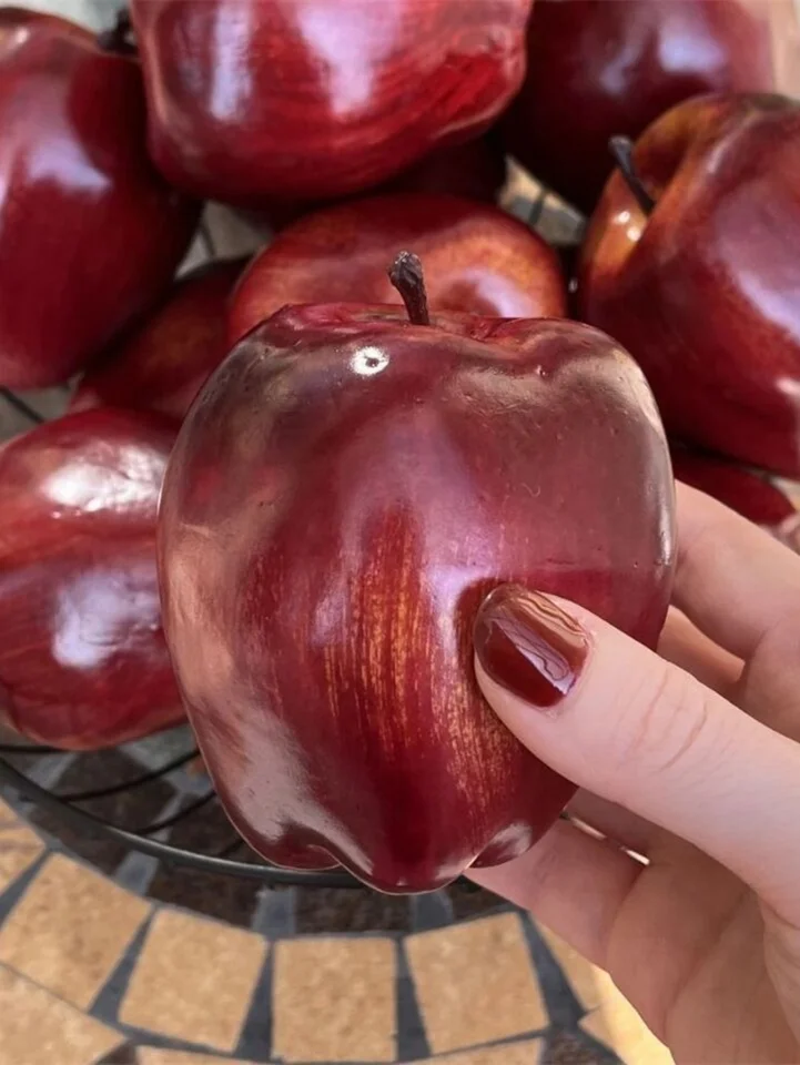Simulation künstlicher Erdbeerkekör Resin Cabochon für DIY-Schmuckherstellung Oh