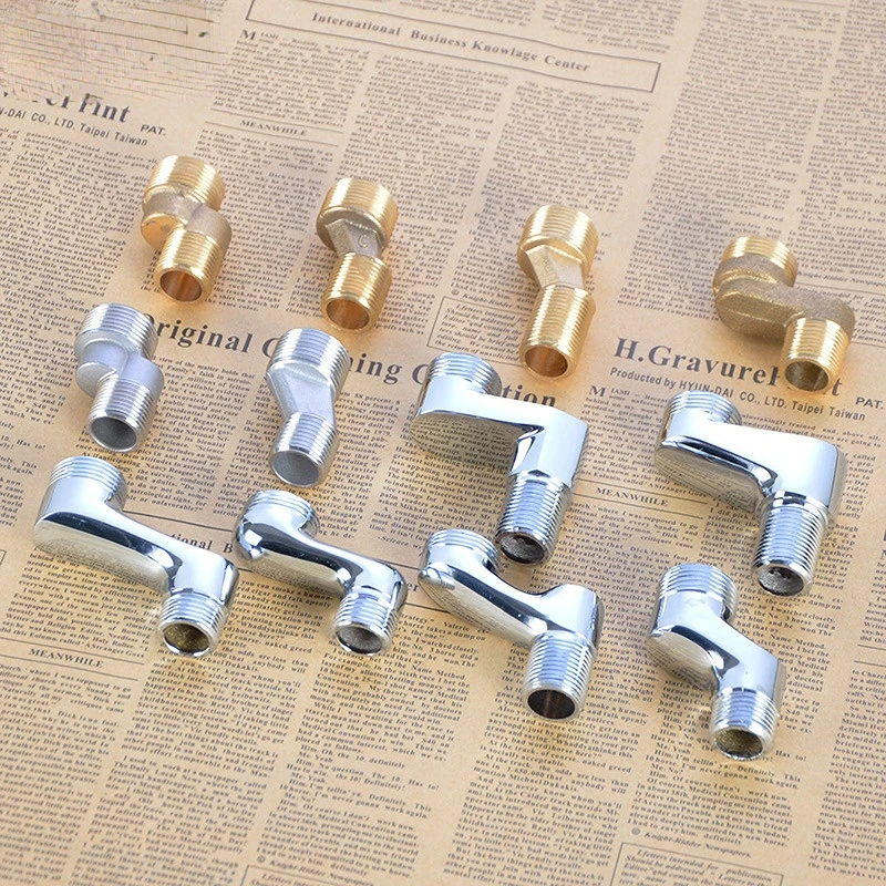 Shower Bathtub Faucet Copper Thickened High And Long Curved Foot Adjustable Eccentric Curved Foot Screw Crutch Joint Accessories Shower Bathtub Faucet Copper Thickened High And Long Curved Foot Adjustable Eccentric Curved Foot Screw Crutch Joint Accessories