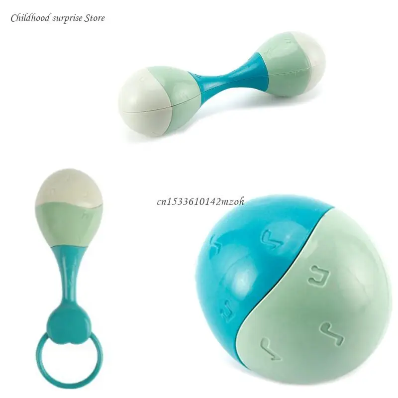 

Kids Simulation Plastic Instrument Baby Teether Sand Hammer Educational Dropship