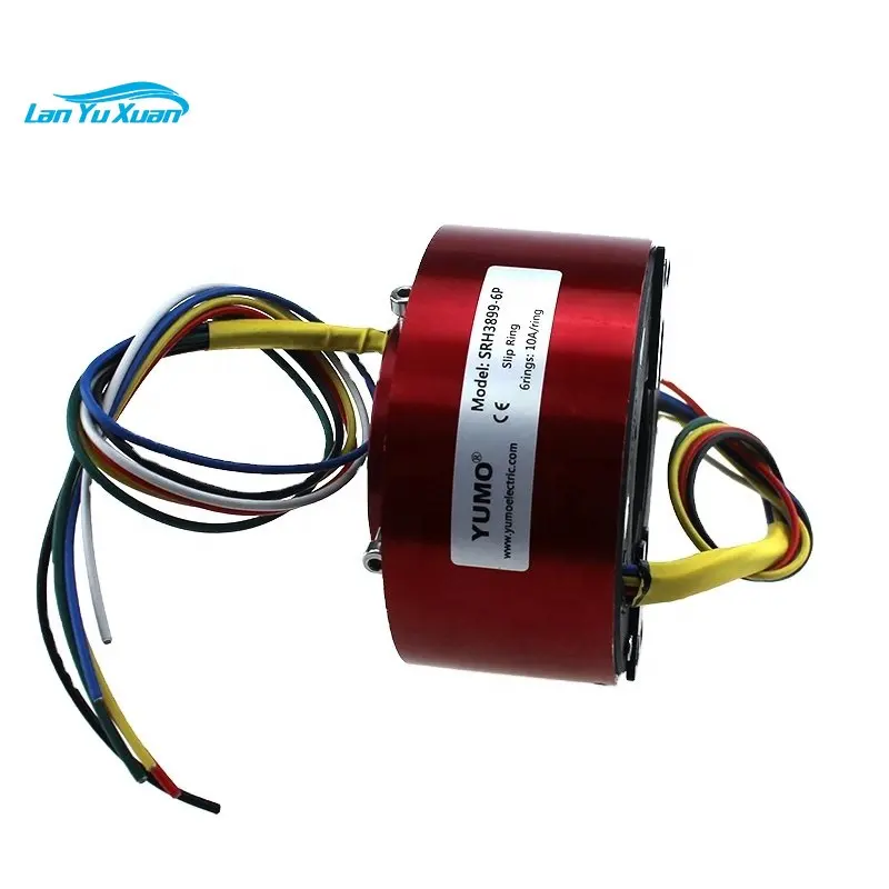 

SRH3899-6P 6 circuits ring motor slip ring generator slip ring wind turbine