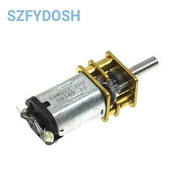 DC3V-6V Mini motoreduktor mikro Metal N20 z silnikami prądu stałego z kołem zębatym
