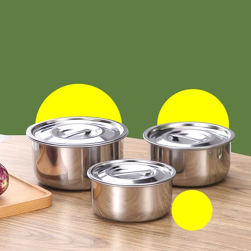 Stainless Steel Soup Stock Pot Set 3pcs/set