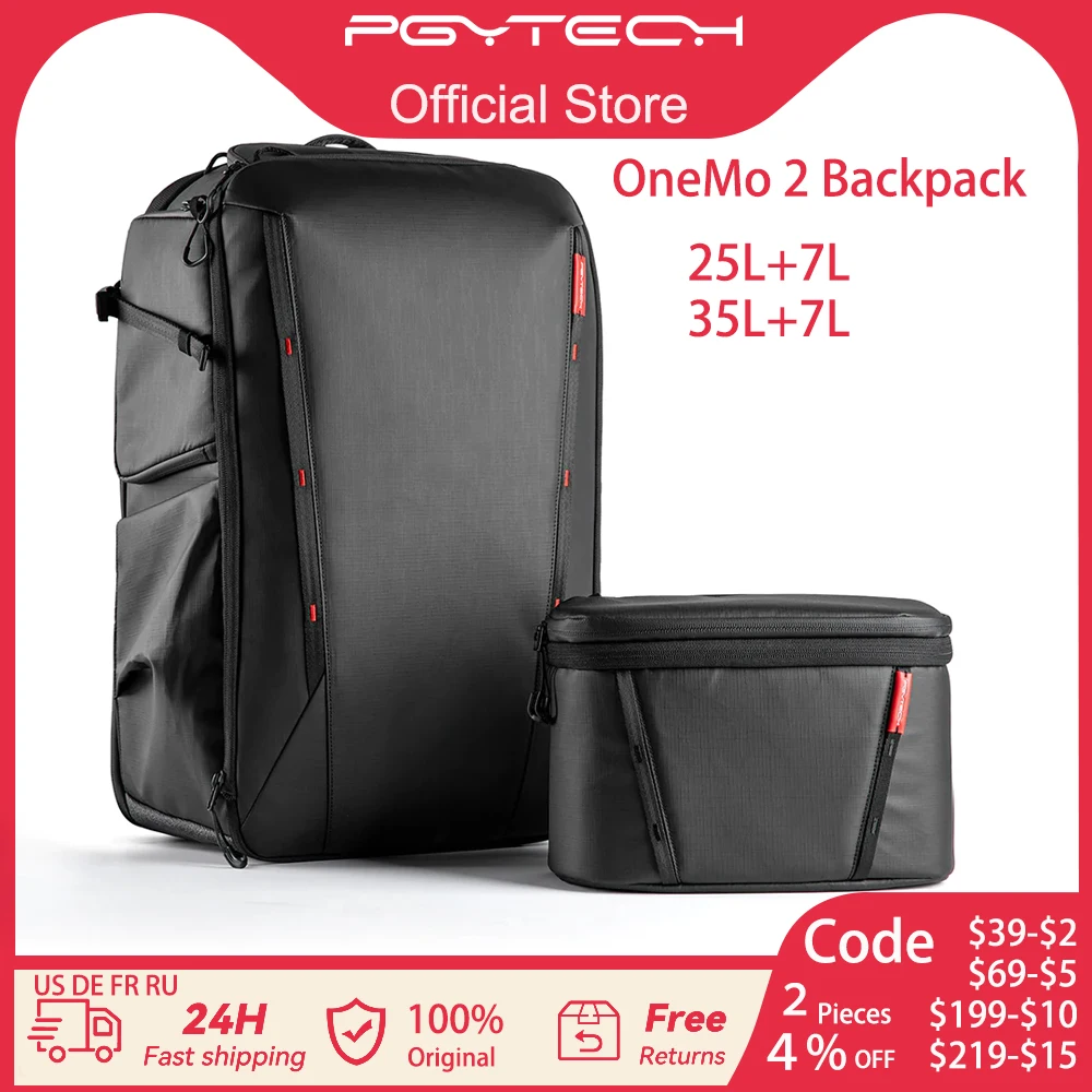 PGYTECH OneMo 2 Camera Backpack with Shoulder Bag For 16