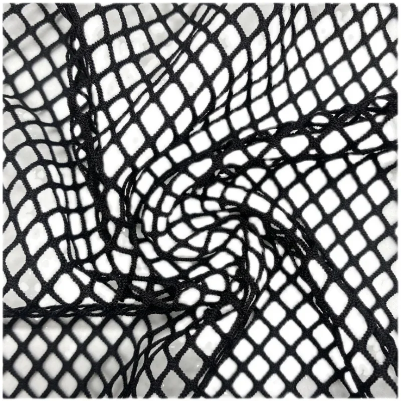 일반 메쉬 패브릭 스포츠웨어 의류에 대한 미터로 부드러운 Fishnet 바느질 부드러운 가방 안감 천 바느질 통기성 편안한