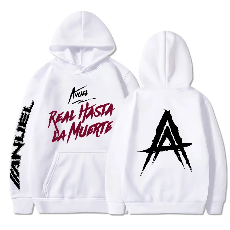 thumbnail image 1 of Anuel AA Album-Sudadera con capucha para hombre y mujer, suéter informal de manga larga a La moda, ropa de calle Harajuku, 1 of 3
