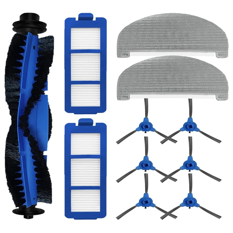 

Fit For Eufy Clean G40 / G40 Hybrid+ Robot Vacuum Cleaner Main Side Brush Hepa Filter Mop Cloth Parts Accessories 1Set