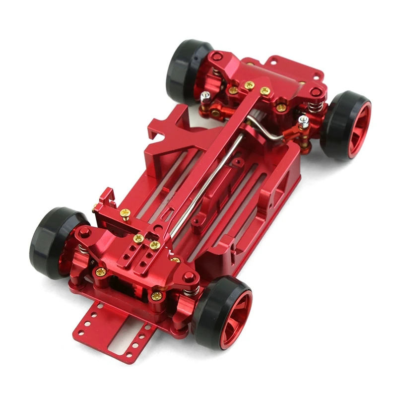 CNC Metal 1/28 4X4 RC Car Frame Equipment Mosquito Drift Racing