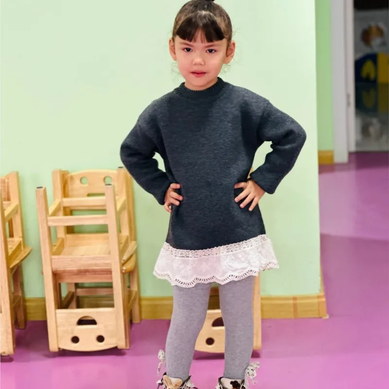  소녀 키즈 코튼 스웨터, 편안한 귀여운  옷, 어린이 의류, 용수철 가을 겨울 ..