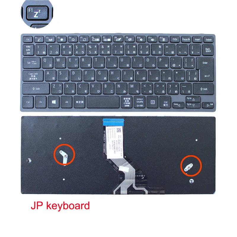 For Acer TMB311-31 311R-31 RN-31 R-31 B311R Laptop alternate keyboard US SP SW