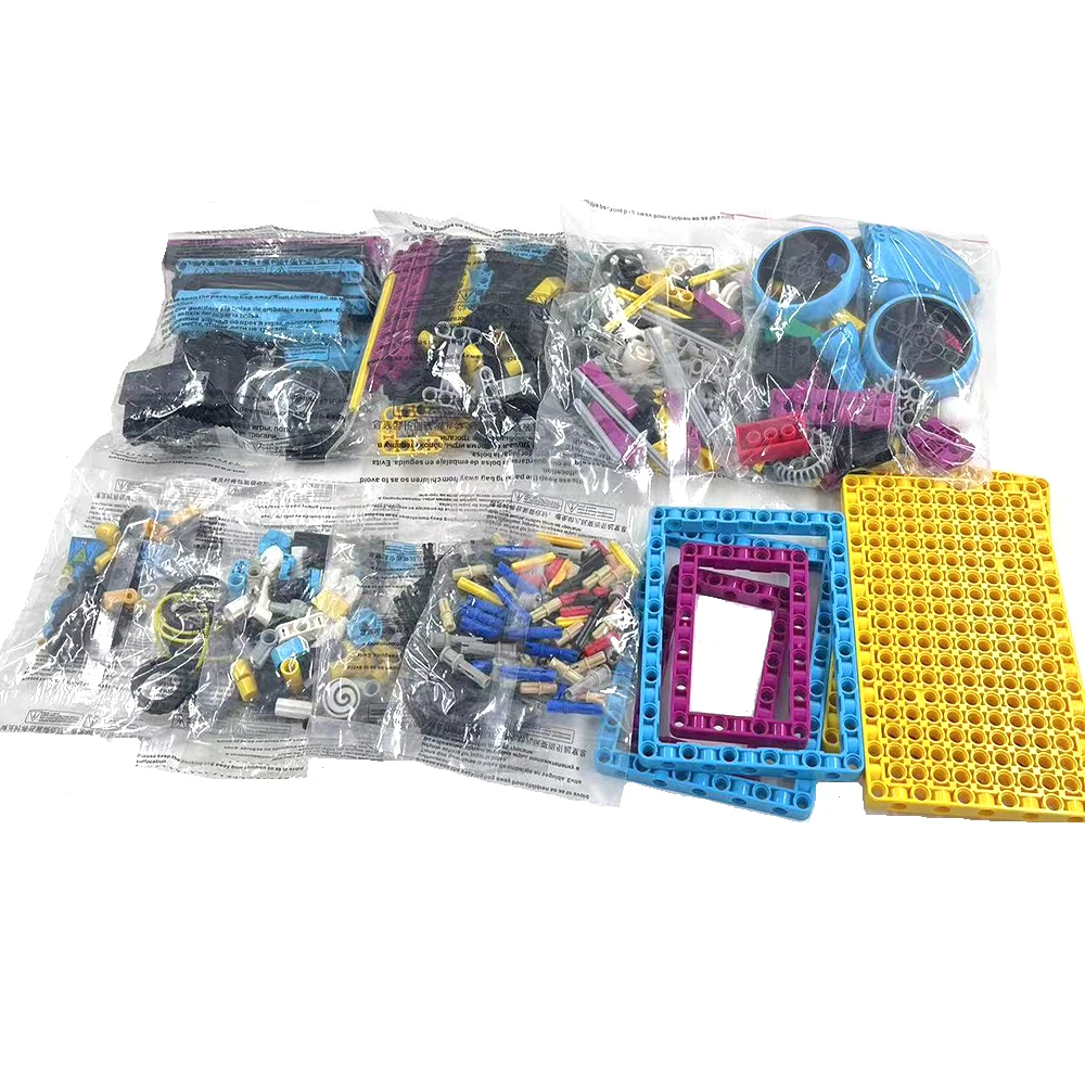 45678 Technical Education Building Blocks Pack Spike Blocks Parts ...