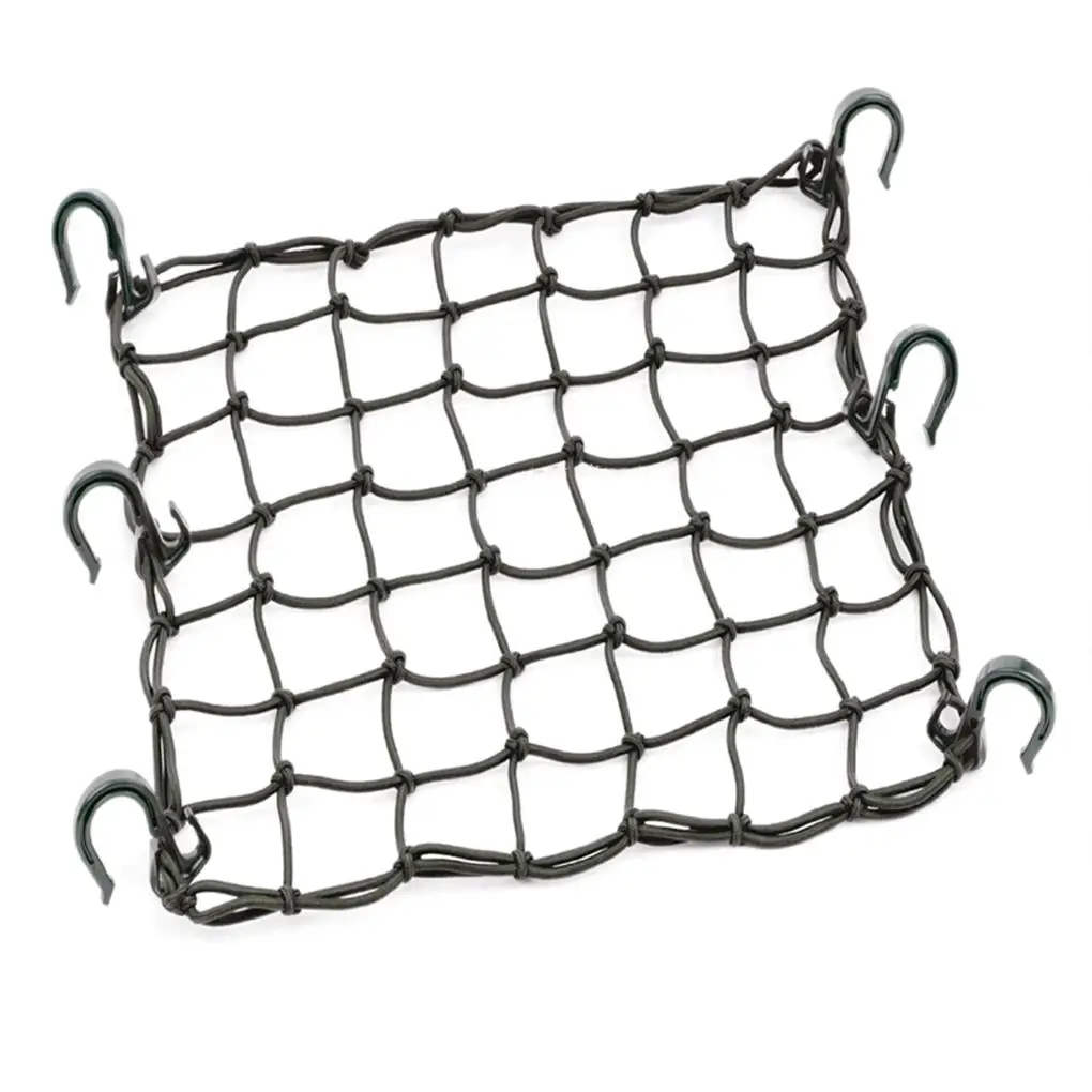 

Motorcycle Cargo Net Holder Fixing Cord Stretchable Outdoor Use Ridding Cycling Luggage Mesh Nets Organizer Accessory