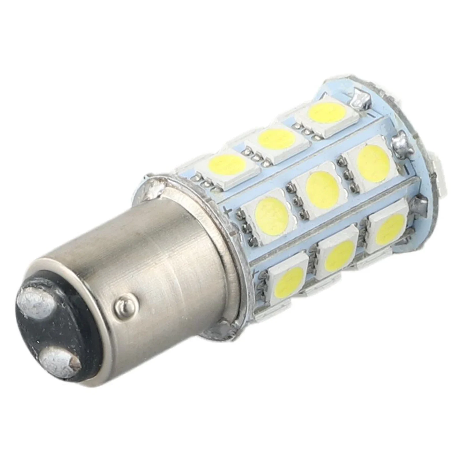�ڵ��� ĳ�� �ؾ� ��Ʈ LED ���� ����, BA15D 3 Ĩ 5050, 27SMD ����, DC 9V-DC14V, 6000K ȭ��Ʈ ���� �극��ũ ������, 1 ��