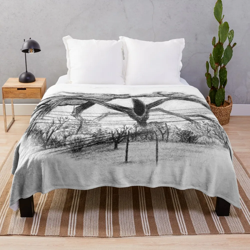

Will Drawing (Stranger Things) Throw Blanket thin blankets