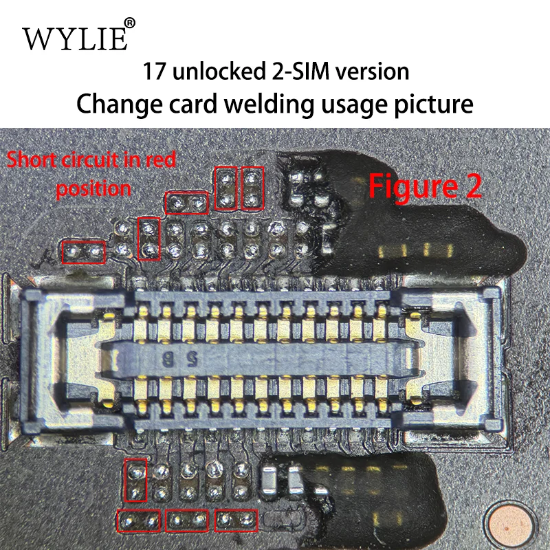 WYLIE 미국 언락 버전 eSIM 변환 eSIM 듀얼 SIM 카드 아이폰 17 폰 수리 도구