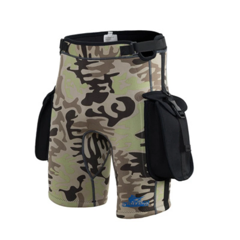 Neopren Tauch-Shorts - Leicht Mit Taschen Für Wassersport