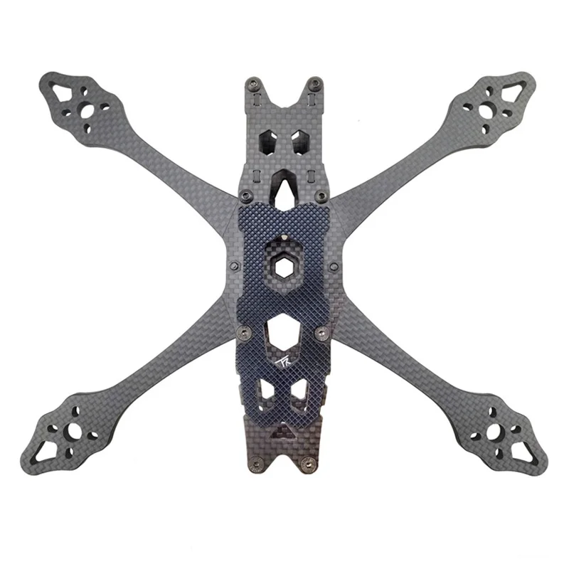 NEW QAV-S  5 inch 225 223mm Wheelbase X-type Split Carbon Fiber Frame kit With 5mm Arm FPV Frame