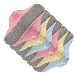 Eco - Friendly Reusable Cloth Pads - Washable & Leakproof Menstrual Pads (A)