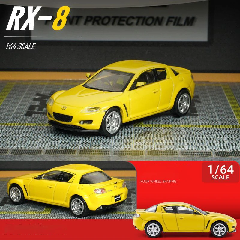 1:64 Mazda RX8 RX-8 Supercar Alloy Car Diecasts & Toy Vehicles Car Model Miniature Scale Model Car Toy For Children 2