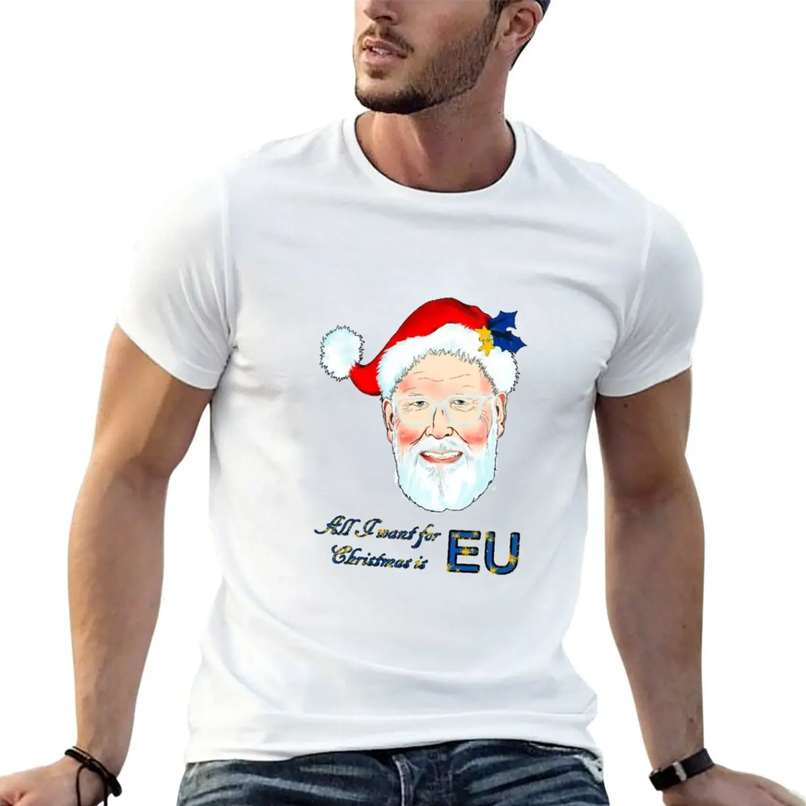 

Merry Eurocratic Christmas! T-Shirt oversized korean fashion mens t shirts casual stylish