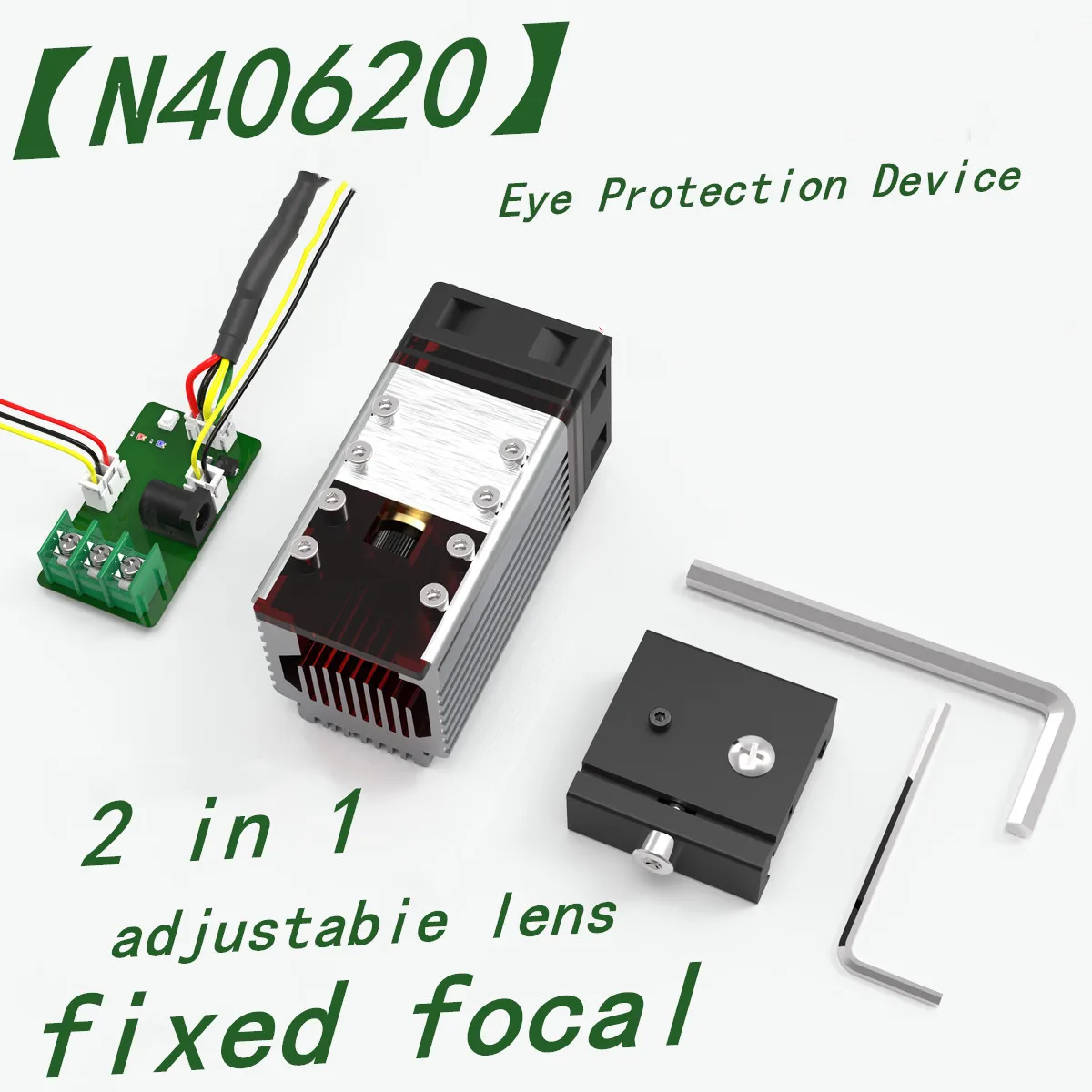 NEJE master N40620 Laser Module Head 450nm Blue Light TTL 40W Module for Laser Engraver Wood Cutting Smarter Tool best wood router Woodworking Machinery