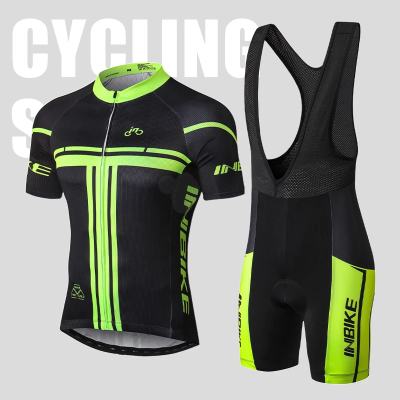 INBIKE – maillot de cyclisme respirant à manches longues pour hommes, haut de vélo de route avec poche, vêtements de cyclisme  18