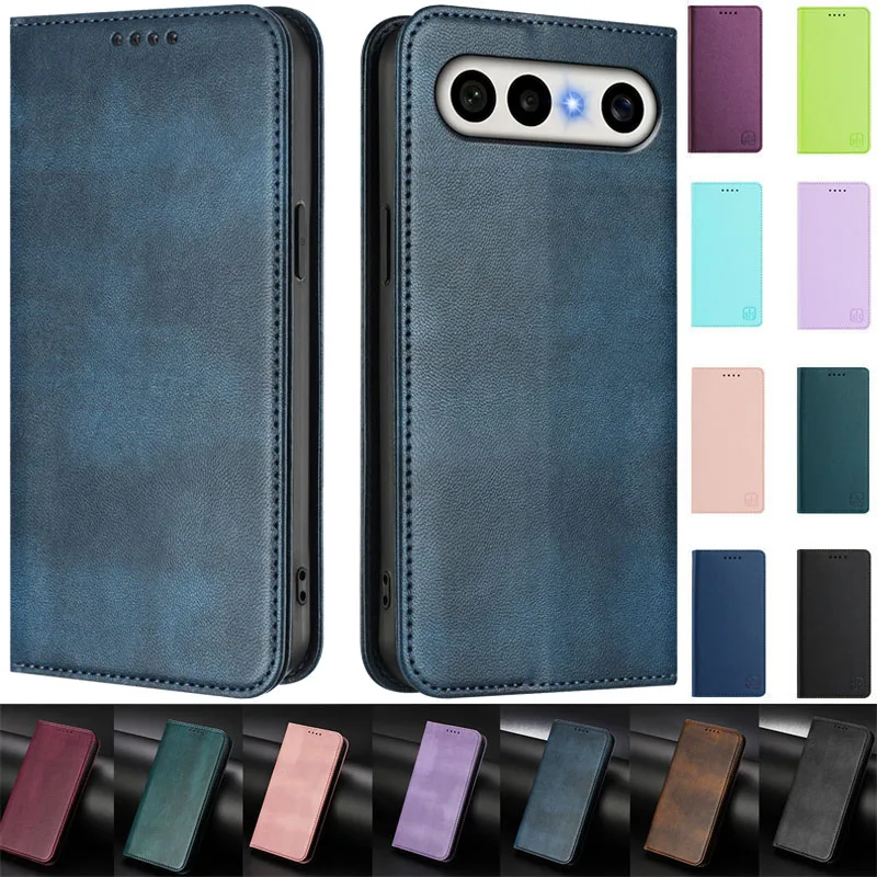 Premium Magnetic Leather Wallet Case with Stand and Flip Cover