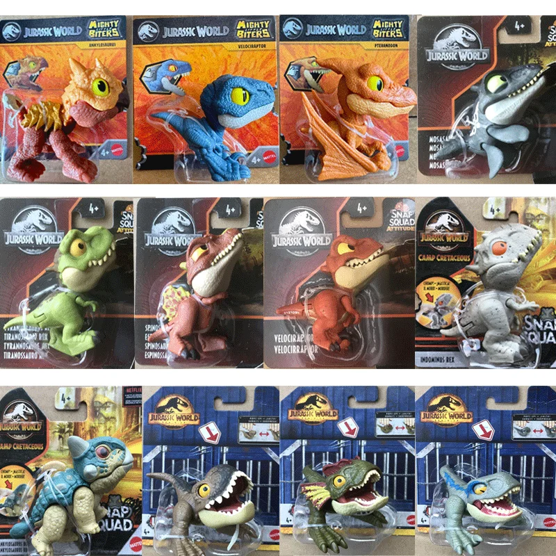 Original Jurassic World Interactive Dinosaur Toys - Velociraptor & Indominus Rex Juguetes Gift