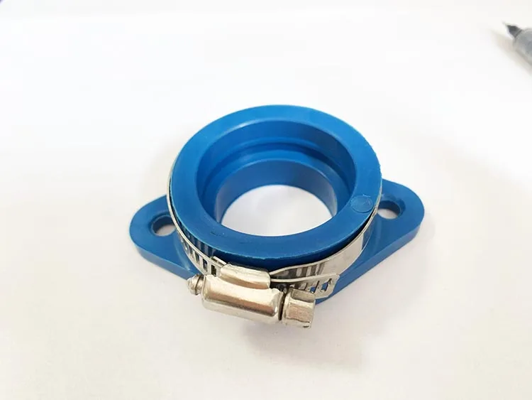 Motorrad-Vergaser-Ansaugkrümmer-Adaptermanschette PWK21 24 26 28 30 32 34 PE28 CVK PZ für JOG Dirt Bike ATV Roller Gummi – Detail 2