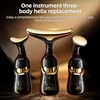 3 In 1 Face Massager Neck Facial Eye Massage Introducer Microcurrent Skin Rejuvenation Anti Aging Beauty Device Beauty Tools 2