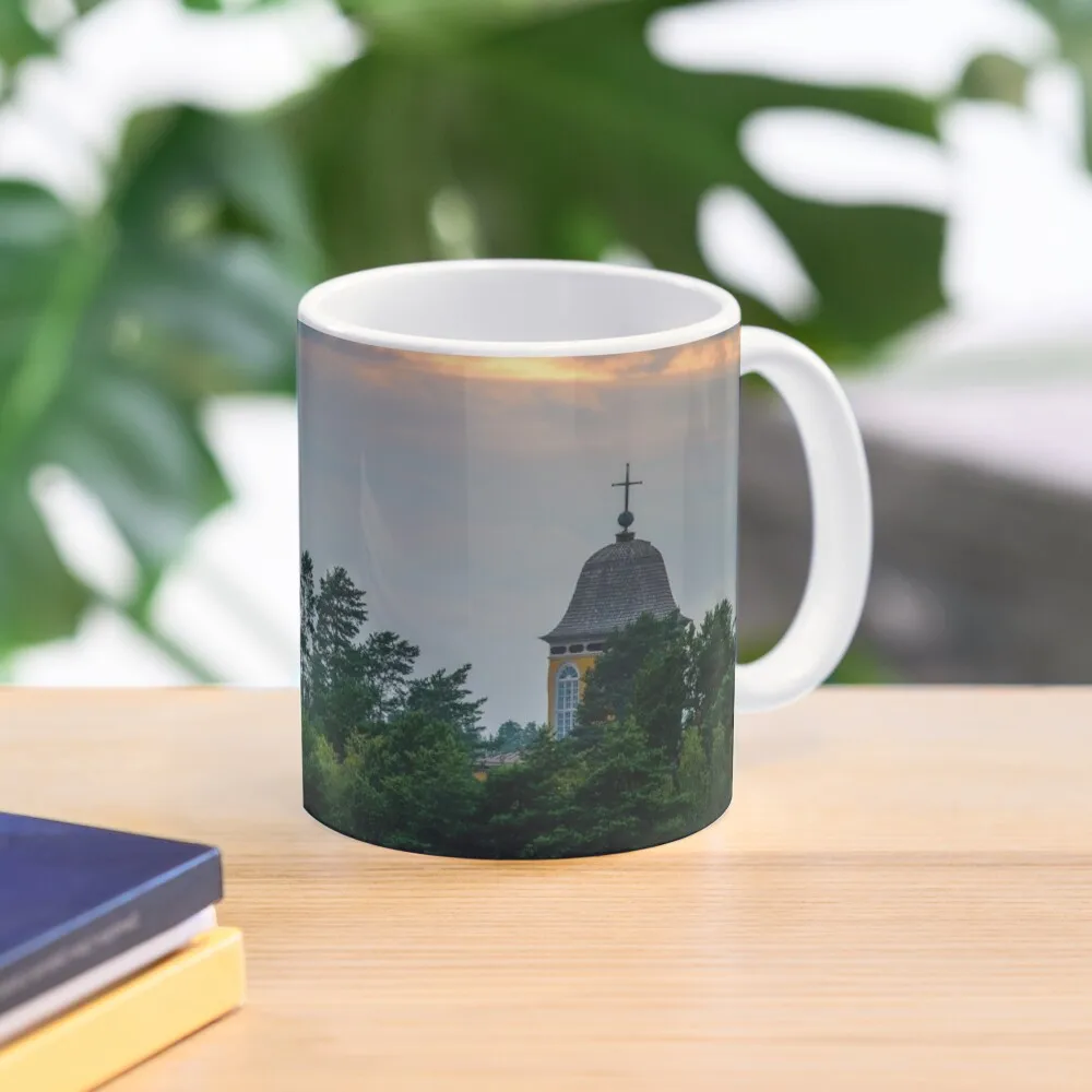 

Church of KorpilahtiCoffee Mug Original Breakfast Cups Coffee Mug Ceramic Coffee Thermal Cup Espresso Cups