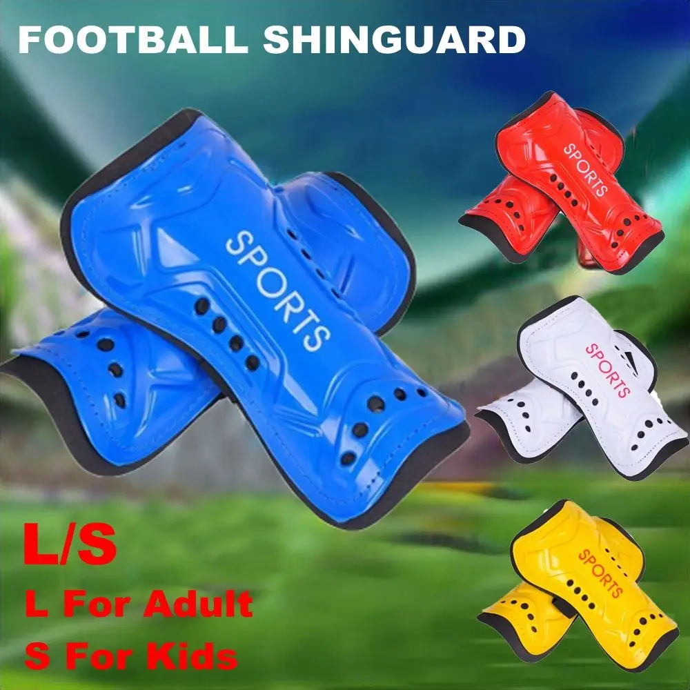 1Pair Shin Pads Kids Adults Football Soccer Shin Pads Guards Light Soft Foam Protect Knee Support Exercise Equipment