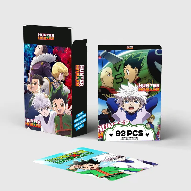 NEW 92 PCS Anime Hunter x Hunter Lomo Card Double-sided Hd Color