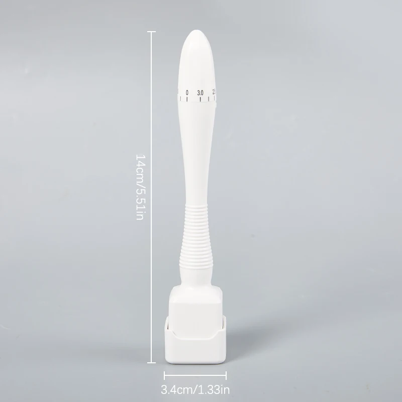 New One-Time Use Adjustable Needle Length Stainless Steel Needle Stamp Travel Case Microneedle For Skin Care Hair Loss Treatment