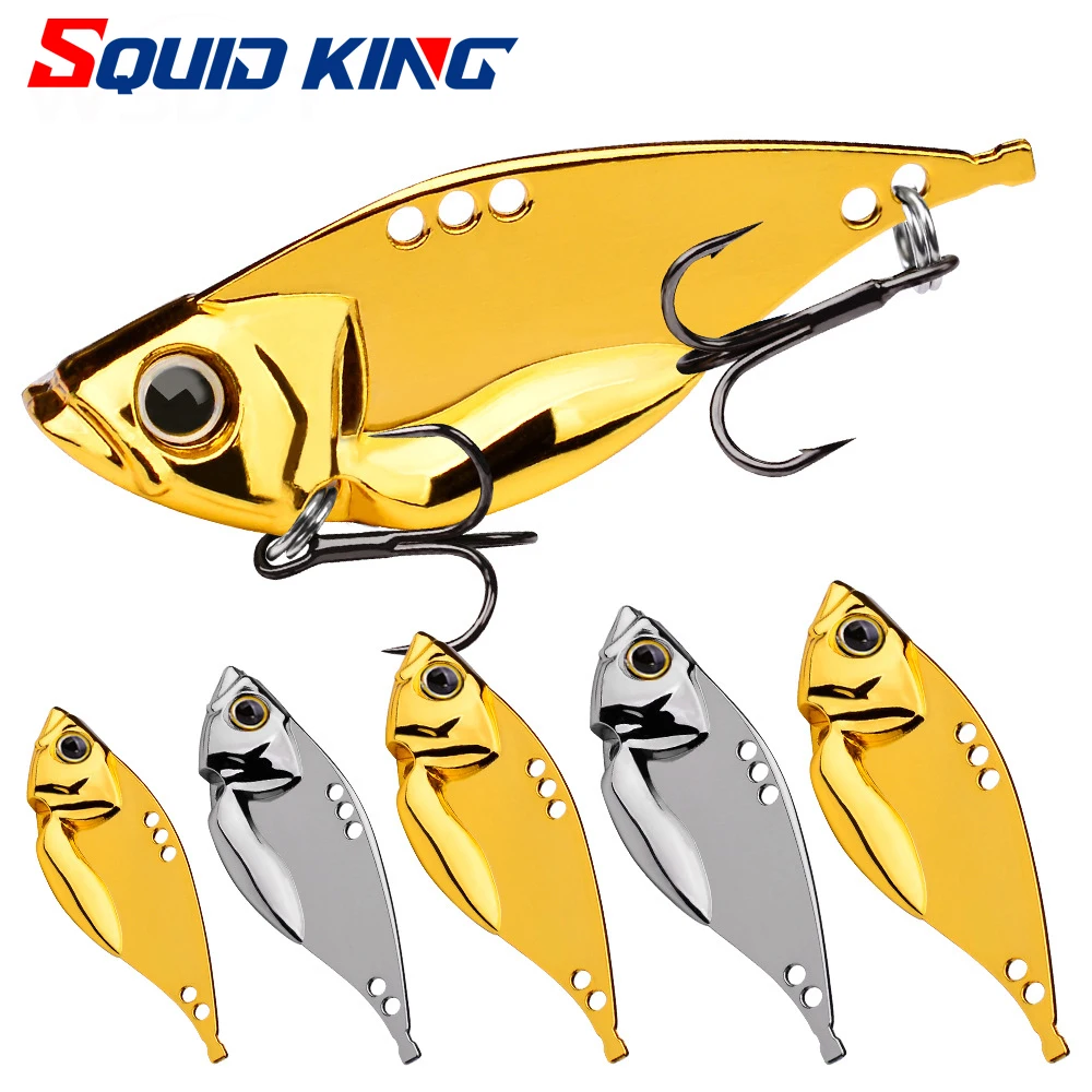 

Metal VIB 5/7/10/15/20G Fishing Lure Vibration Spoon Hard Baits with Crankbait Wobbler Swimbait Cicada VIB Tackle