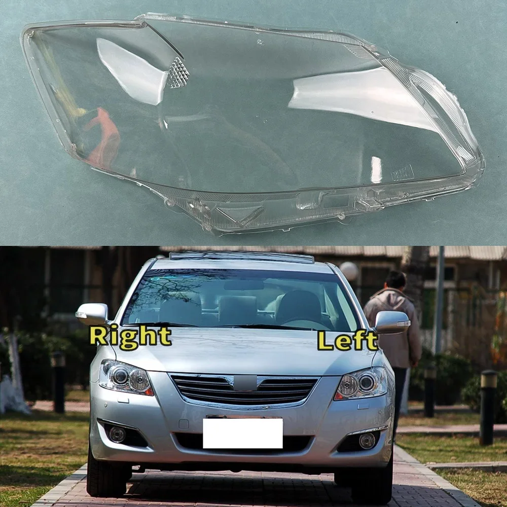 

For Toyota Camry 2006-2008 Car Front Headlight Cover Headlamp Lampshade Lampcover Head Lamp light Covers glass Lens Shell Caps