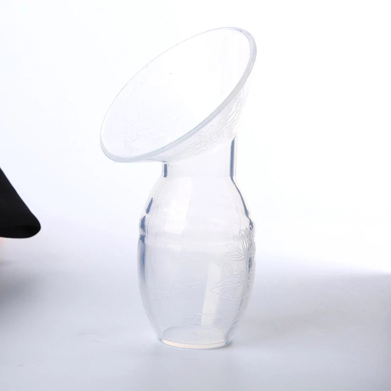 Hot Sale Breast Collector Automatic Correction Baby Feeding Manual Breast Pump Partner Breastmilk Silicone Pump#232811