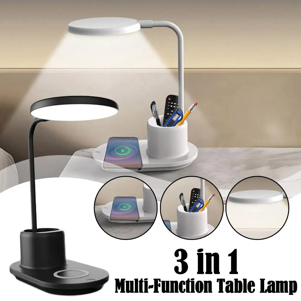 

Intelligent Eye Protection USB Multi-Function Led Creative Mobile Desk Folding Desk Small New Lamp Charging Wireless Lamp P U5Q6
