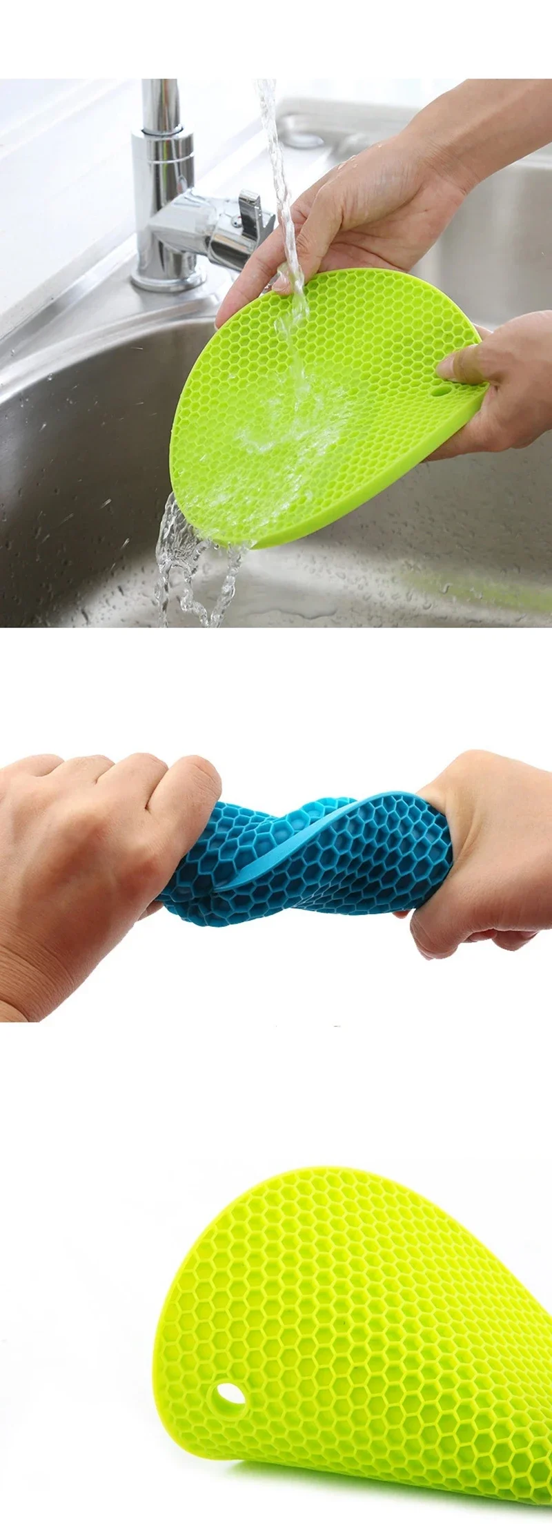 Easy to clean table pad food class silicone meal mat Anti-Slip heat insulation cushion anti-heat meal cushion