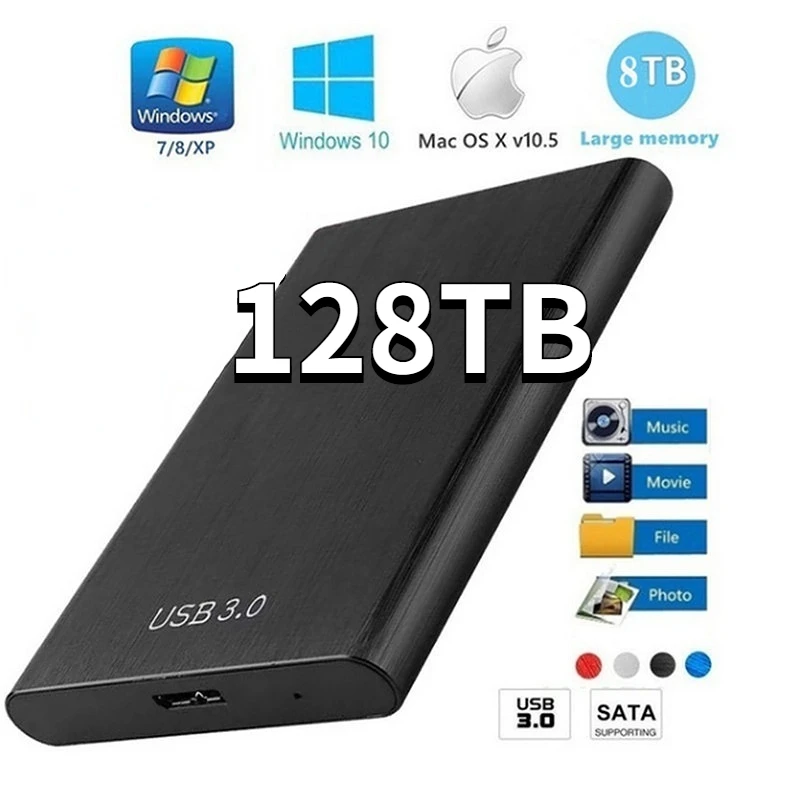 Tragbare High speed 2TB SSD 4TB Externe Festplatte Masse Lagerung USB 3,0 8TB 16TB 32TB 64TB